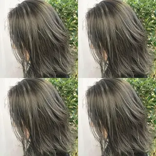 ミディアム カラー ヘアアレンジ 垢抜け案内人 鈴木聖矢✂️のヘアスタイル