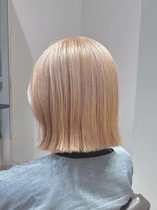 ミディアム カラー 大人かわいい lobec/田代のヘアスタイル