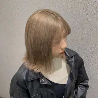 カラー RINA🦋 【韓国風/艶髪】のヘアスタイル