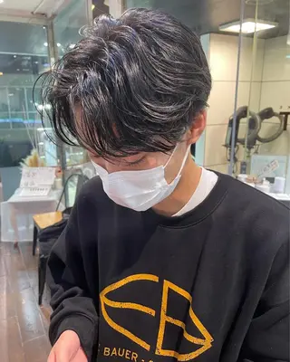 メンズ ニュアンスネイル/ ボブ/まちゃこのヘアスタイル