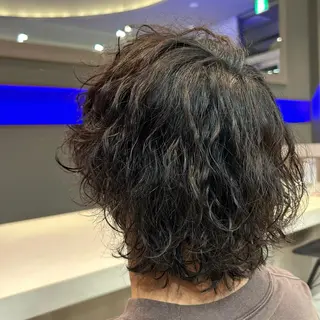 パーマ メンズ 波巻き/ツイスパ/ メンズ特化🐺米山歩のヘアスタイル