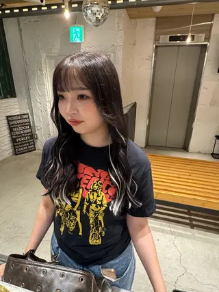 ロング 🌶推しカラー RINA🌶´-のヘアスタイル