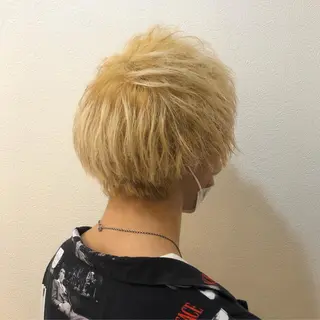 ショート メンズ CREAPY所属・CREAPY　日向野 利菜のヘアスタイル