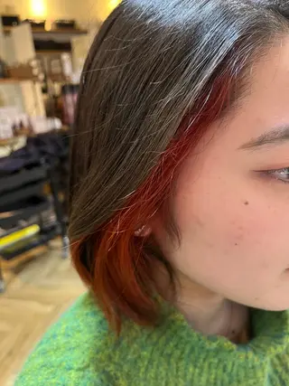 ショート カラー 天王寺美容室/カット モデル募集/miiaのヘアスタイル