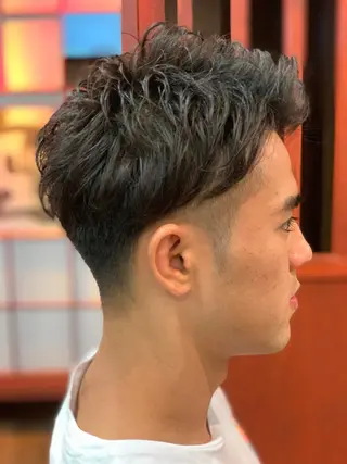 メンズ 高円寺フェード 武内和樹のヘアスタイル