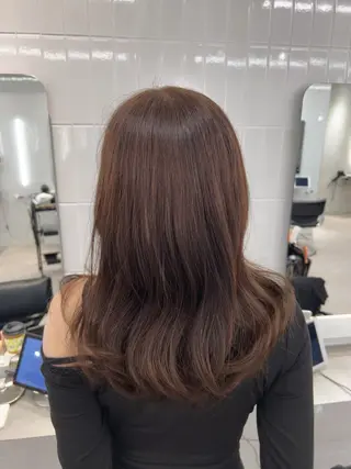ロング 吉田 璃玖のヘアスタイル
