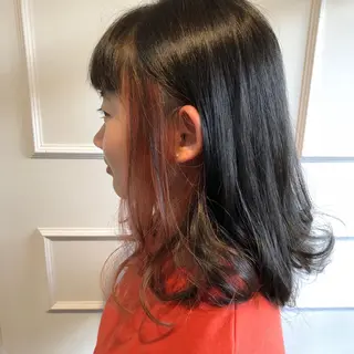 ミディアム カラー 【ショート特化】 森本　祐太のヘアスタイル