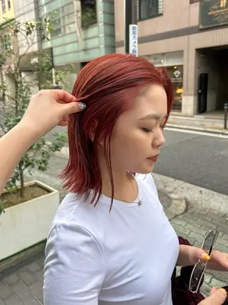 ショート レイヤー 👩🏻🦰Moeのヘアスタイル