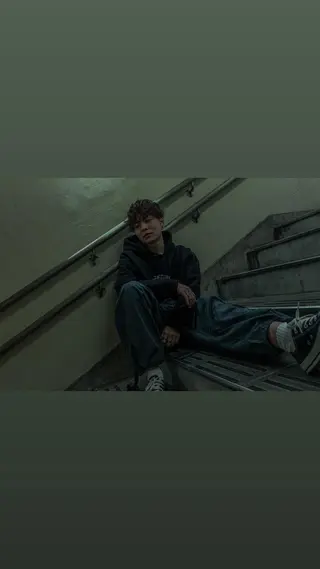 ミディアム パーマ メンズ メンズパーマ 赤司 泰樹のヘアスタイル