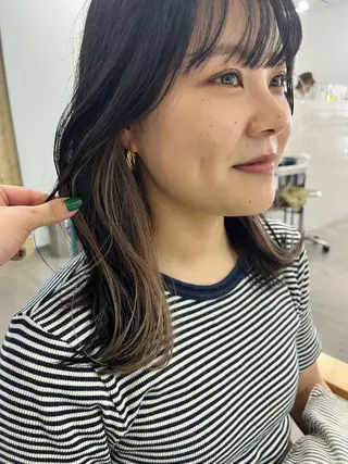 ミディアム カラー 🌼sunc HINAMI🌼のヘアスタイル