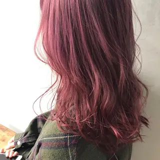 ミディアム カラー 南堀江🌿パーマ Tetsu【テツ】のヘアスタイル