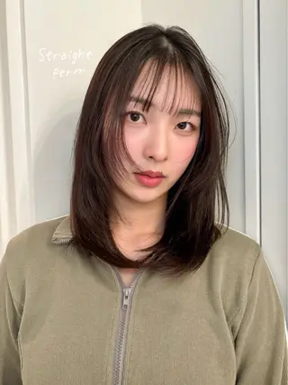 ミディアム rizu　/ ボブ /中明度カラー🥨のヘアスタイル
