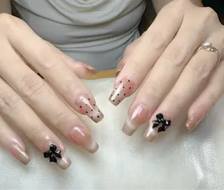 ネイル コネコネイルサロン モデル用のネイルデザイン