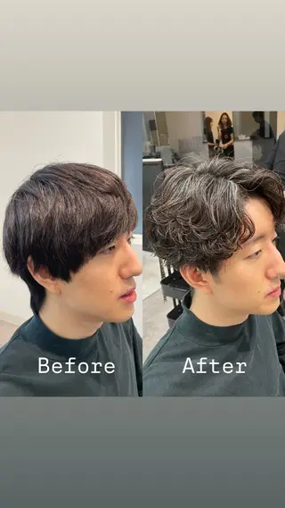 パーマ メンズ メンズ特化 / ツイスパ🔥高林拓斗のヘアスタイル