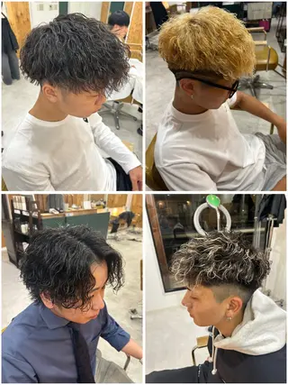 パーマ ヘアアレンジ メンズ 《メンズ特化》 早川 愛斗のヘアスタイル