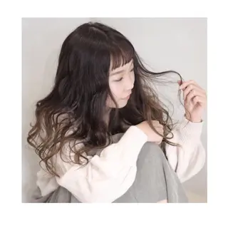 ロング ❁⃘ ち だ り さ ❁⃘のヘアスタイル