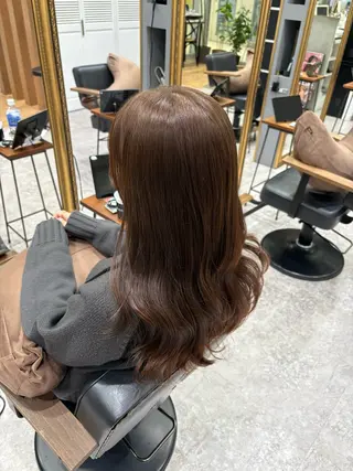 カラー 透明感カラー/ダブル カラー/MAI🎀のヘアスタイル