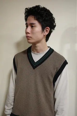 ショート カラー メンズ boucle所属・浅岡 昭汰のヘアスタイル