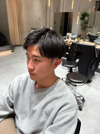 メンズ 風香🪼レイヤー /透明感カラーのヘアスタイル