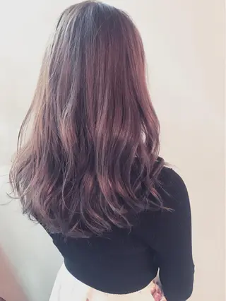 ロング カラー 田邉 真之助のヘアスタイル