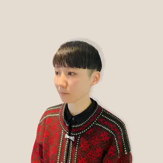 ショート コクブ アキヨのヘアスタイル