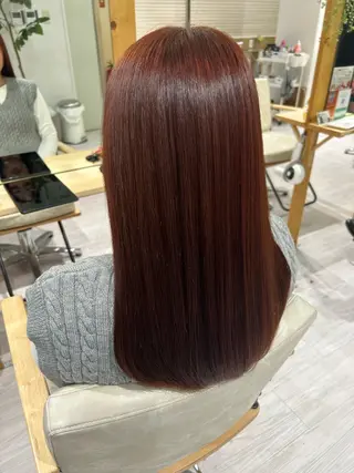 セミロング カラー 💙まこと💙艶 カラー(Rico)のヘアスタイル