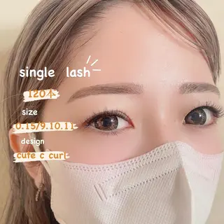 マツエク・マツパ アイブロウ 片桐 星のマツエク・マツパデザイン