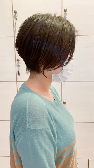 ショート りきまる けんとのヘアスタイル