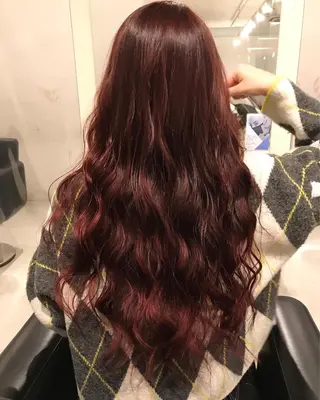 ロング カラー hair make addict (ヘアーメイク アディクト)所属・addict⭐️ 江川　颯也💎のヘアスタイル