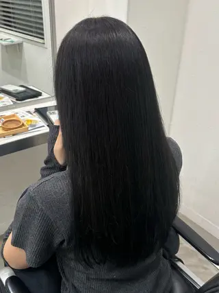 ロング カラー 韓国ヘア🇰🇷 HINAのヘアスタイル