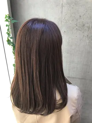 ミディアム oshare tom (スタイリスト)所属・人気🌻《髪質改善》 平井 綾乃のヘアスタイル