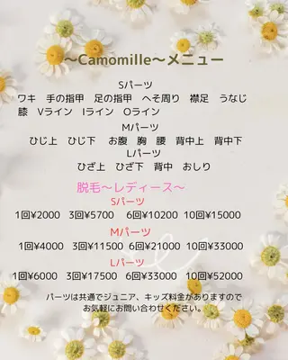 Camomille所属・Camomille カモミールのエステ・リラクイメージ