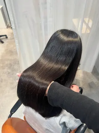 セミロング UNITE所属・🎀UNITE/艶髪 /シールエクステ🎀のヘアスタイル