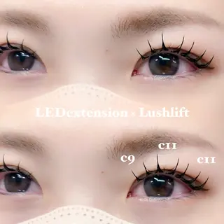 マツエク・マツパ Eyelist Rio ♡のマツエク・マツパデザイン