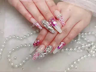 ネイル チョウ チョウのネイルデザイン