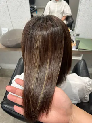 ショート カラー ヘアアレンジ 🍓ハイトーン/縮毛 🌈しんたに🐰のヘアスタイル