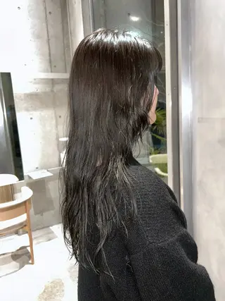 ロング カラー uusi所属・Serena 清澄白河のヘアスタイル