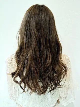 セミロング カラー 🌿flencia 丸　和博🌿のヘアスタイル