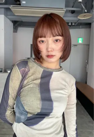 ショート 🦄ボブ特化 hiina🤍のヘアスタイル