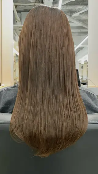 ロング 中橋 愛子のヘアスタイル