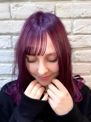 セミロング ヘアアレンジ 🦉静かに過ごしたい 方、個室席🦉タナカのヘアスタイル