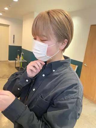 ショート 中村瑞貴 ＊hairbraceのヘアスタイル