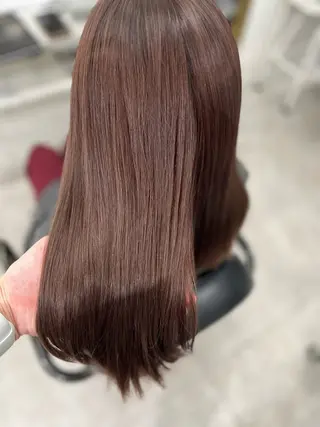 セミロング カラー 🫧ぷる艶カラー🫧 Yuubi🦩のヘアスタイル
