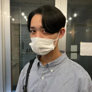 ショート メンズ fifth所属・センターパート／マッ シュ／パーマ　あさみのヘアスタイル