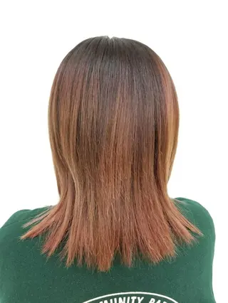 ミディアム 〖 韓国hair 〗 室岡　咲希のヘアスタイル