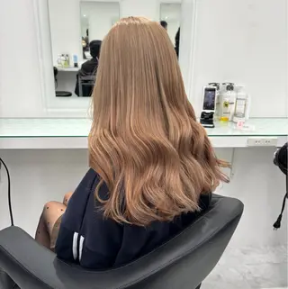 ロング カラー 💖ミルクティー💖 あかり💖のヘアスタイル