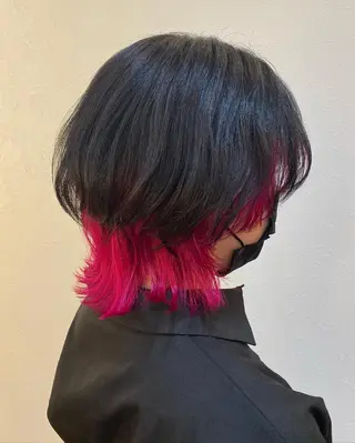 ショート カラー ✴︎ヒラガカナ✴︎ ECLAT HAIRのヘアスタイル