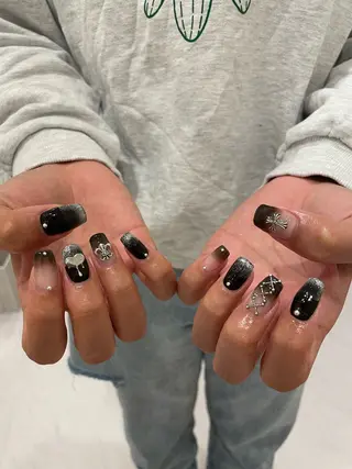 ネイル 束感まつ毛/ネイル/ LED♥KIRARAのマツエク・マツパデザイン