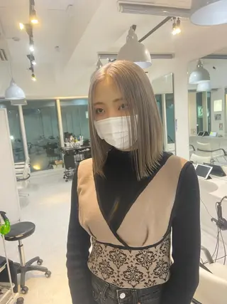 ミディアム 透明感カラー/メンズ 特化kazumaのヘアスタイル