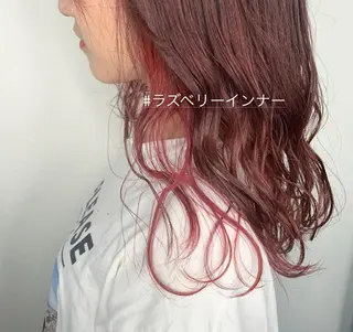 ロング カラー 袴田 伊代のヘアスタイル